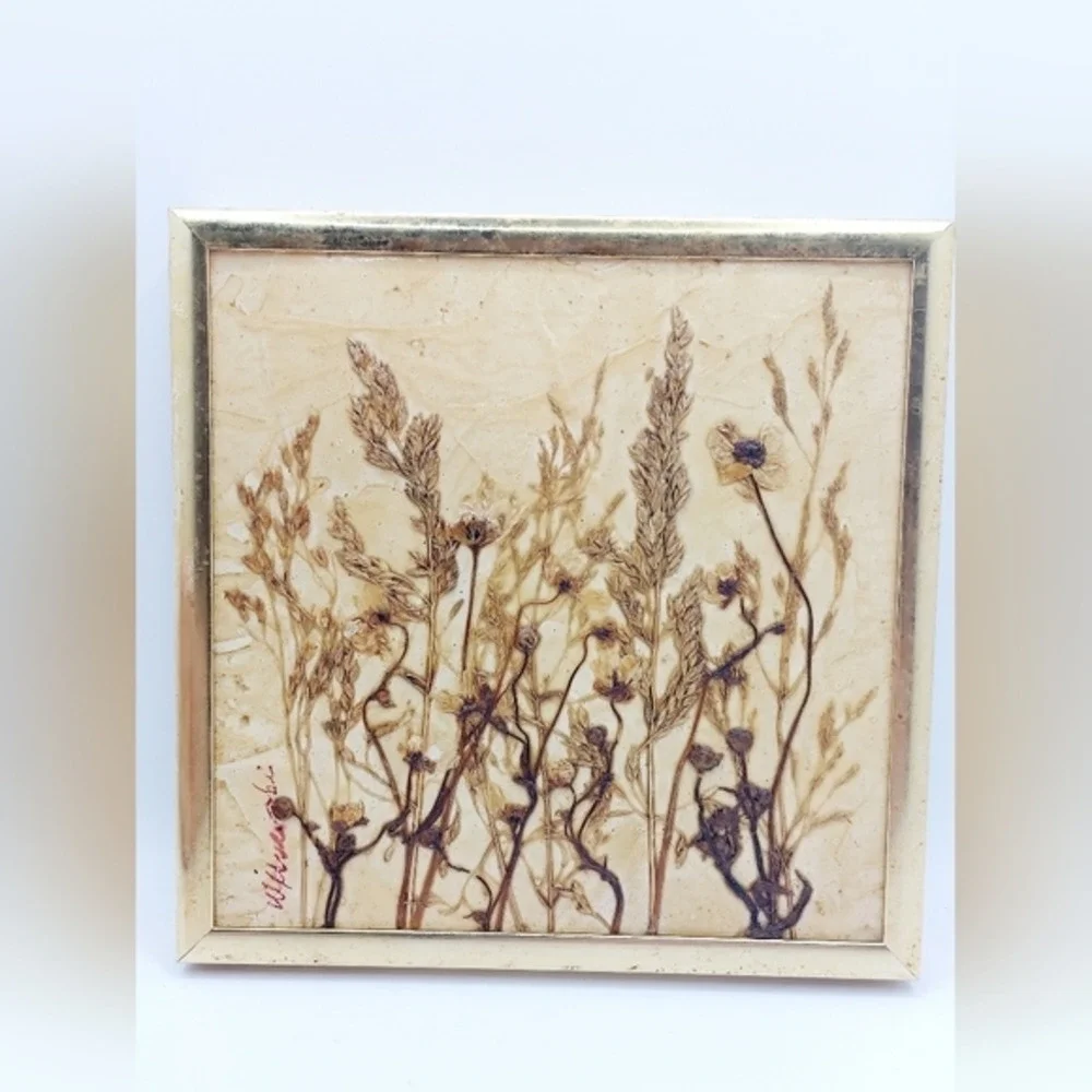 Vintage Signed Collograph by‎ Irene Wisnewski